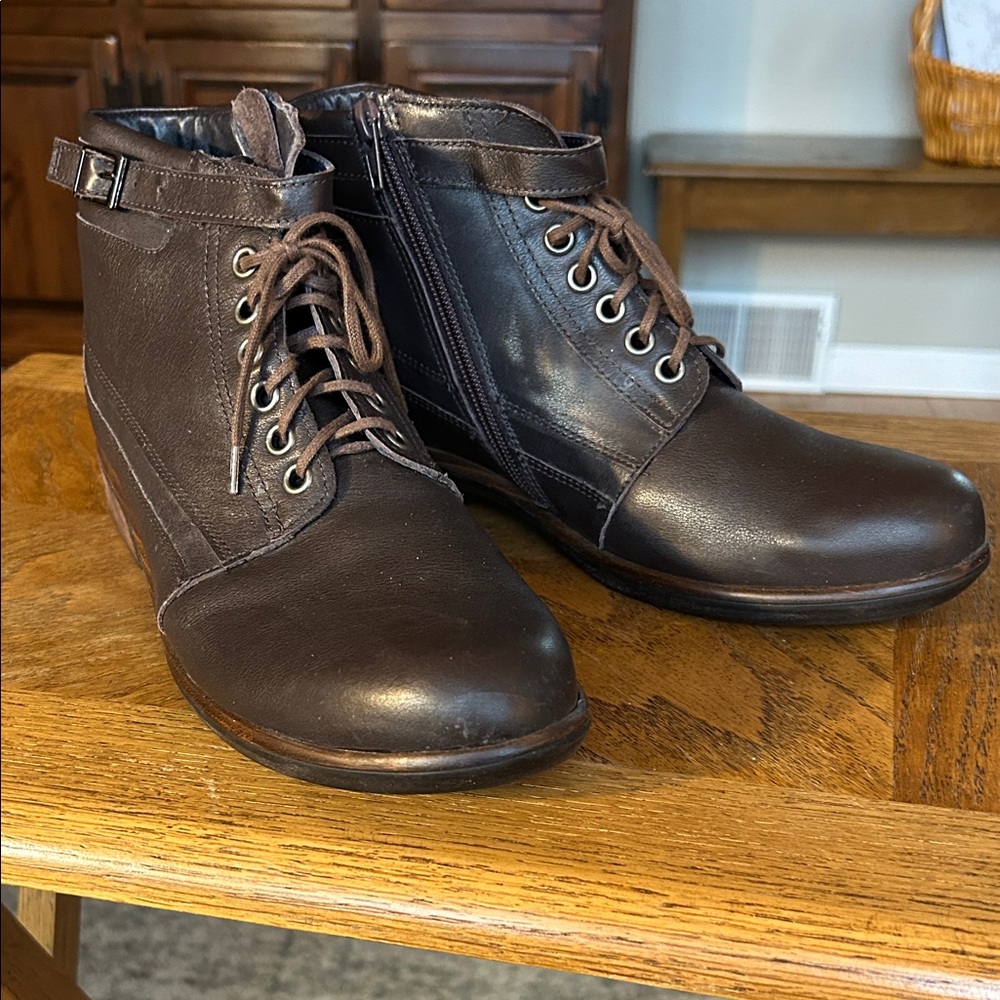 Women’s Dark Brown Leather Boots